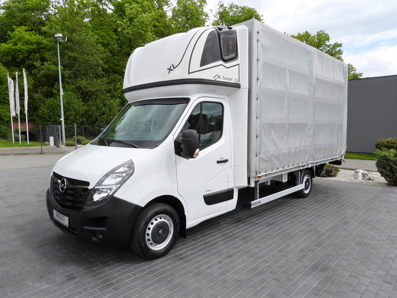 Брезентов бус OPEL MOVANO  TARPAULIN LIFT 9 PALLETS WEBASTO CRUISE CONTROL LED LIGHTS PNEUMATICS AIR CONDITIONING  165HP: снимка 6