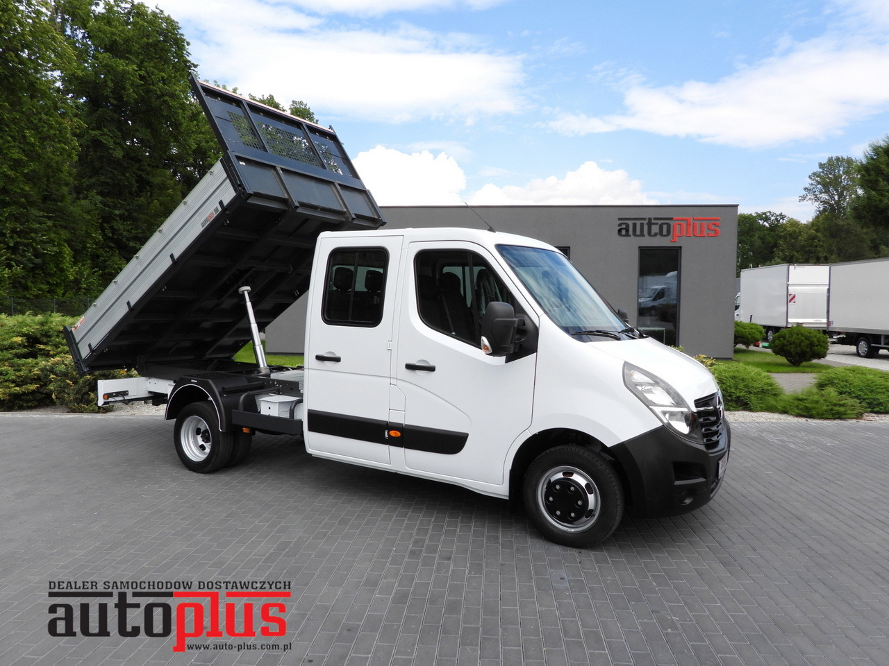 OPEL MOVANO TIPPER DOUBLE CABIN DOKA 7 SEATS LED LIGHTS TWIN WHEELS AIR CONDITIONING 145HP - Самосвал камион: снимка 1 OPEL MOVANO TIPPER DOUBLE CABIN DOKA 7 SEATS LED LIGHTS TWIN WHEELS AIR CONDITIONING 145HP - Самосвал камион: снимка 1