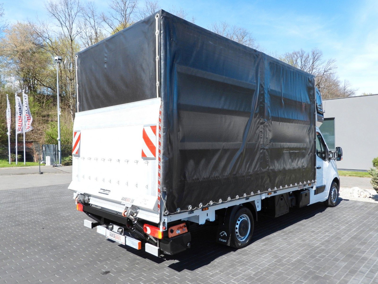 Брезентов бус Opel MOVANO  PRITSCHE PLANE AUFZUG 9 PALETTEN WEBASTO: снимка 14