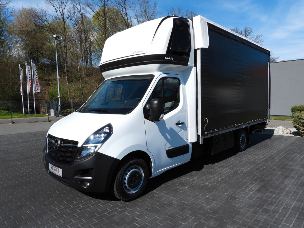 Брезентов бус Opel MOVANO  PRITSCHE PLANE AUFZUG 9 PALETTEN WEBASTO: снимка 6