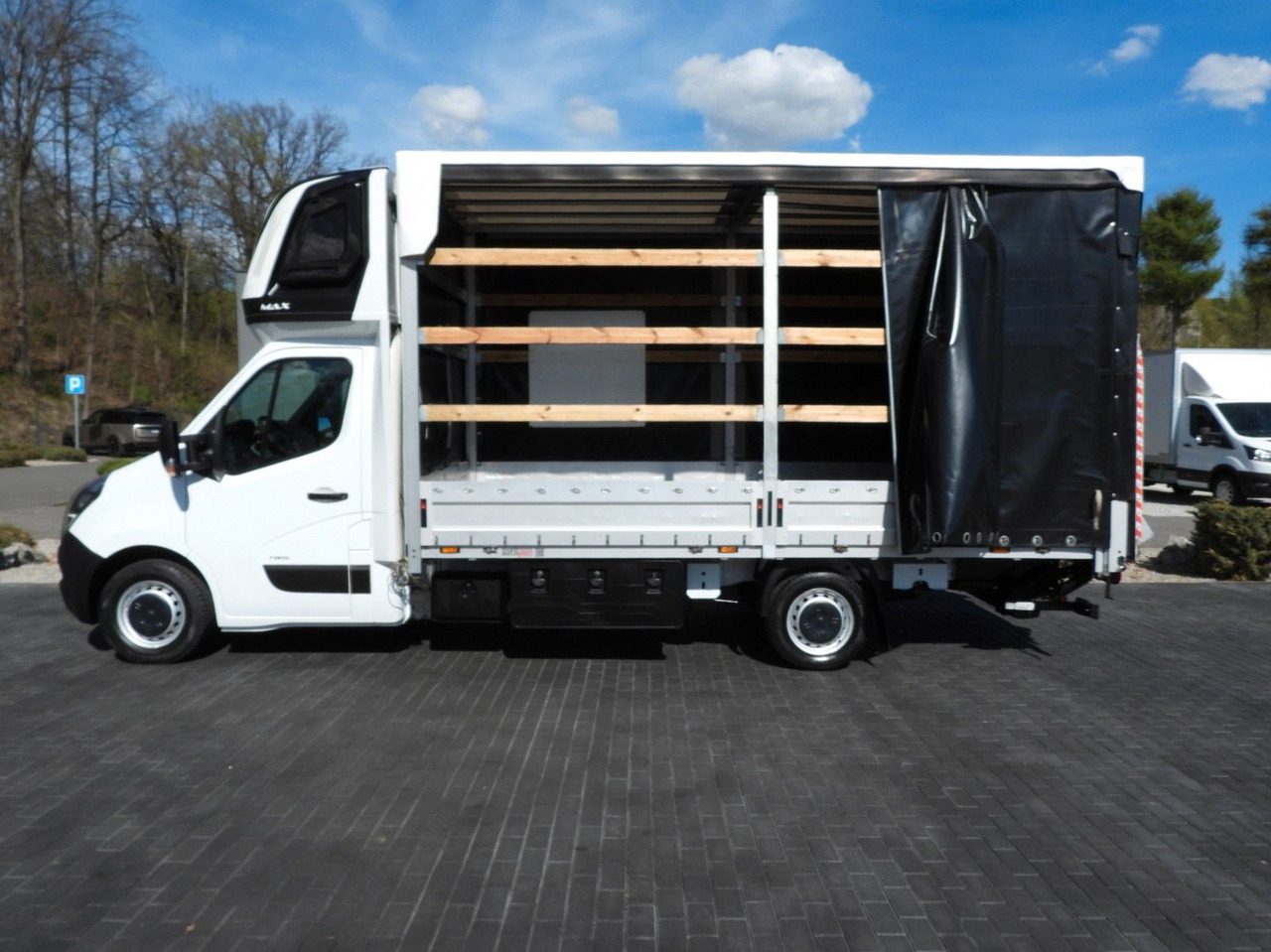 Брезентов бус Opel MOVANO  PRITSCHE PLANE AUFZUG 9 PALETTEN WEBASTO: снимка 8