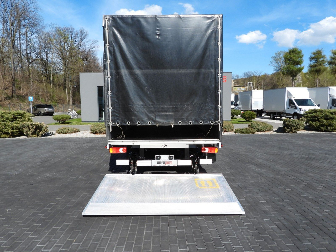 Брезентов бус Opel MOVANO  PRITSCHE PLANE AUFZUG 9 PALETTEN WEBASTO: снимка 12
