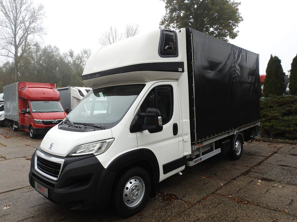 Брезентов бус Peugeot BOXER PRITSCHE PLANE 8 PALLETS WEBASTO  A/C: снимка 6
