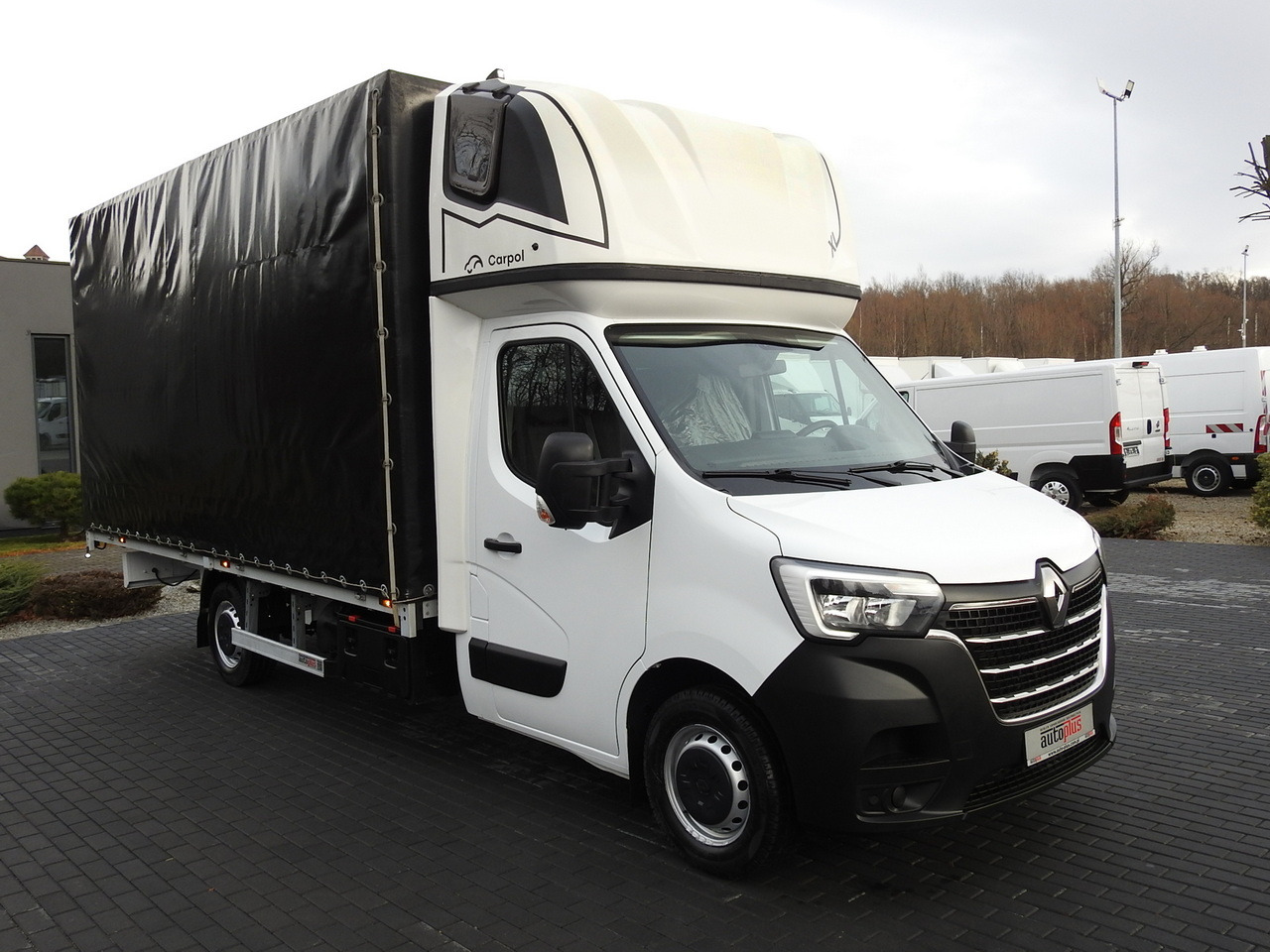 RENAULT MASTER TARPAULIN 10 PALLETS WEBASTO CRUISE CONTROL AIR CONDITIONING LED LIGHTS PNEUMATICS 165HP - Брезентов бус: снимка 4 RENAULT MASTER TARPAULIN 10 PALLETS WEBASTO CRUISE CONTROL AIR CONDITIONING LED LIGHTS PNEUMATICS 165HP - Брезентов бус: снимка 4