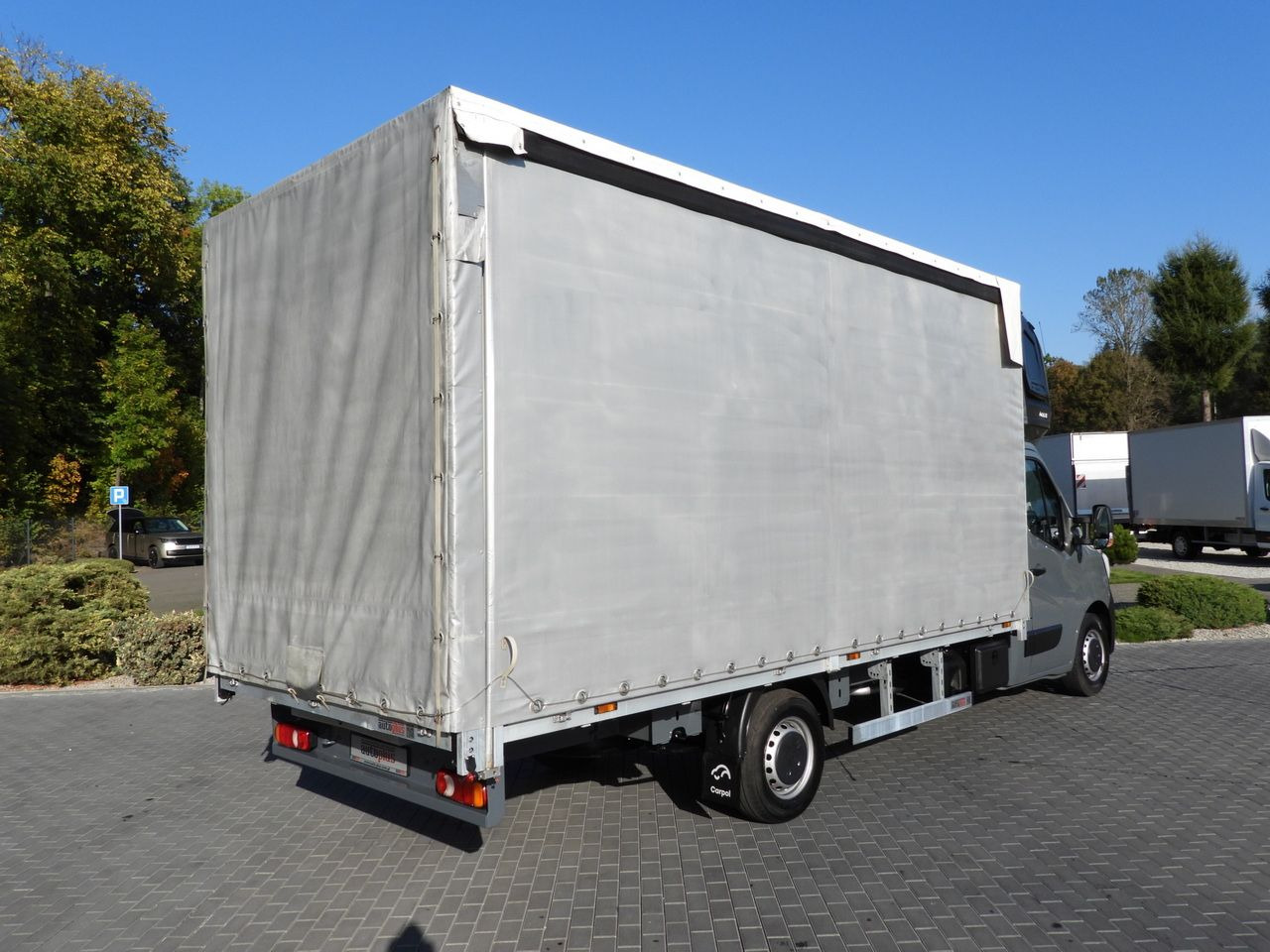 RENAULT MASTER TARPAULIN 10 PALLETS WEBASTO CRUISE CONTROL LED LIGHTS PNEUMATICS AIR CONDITIONING 165HP - Брезентов бус: снимка 3 RENAULT MASTER TARPAULIN 10 PALLETS WEBASTO CRUISE CONTROL LED LIGHTS PNEUMATICS AIR CONDITIONING 165HP - Брезентов бус: снимка 3