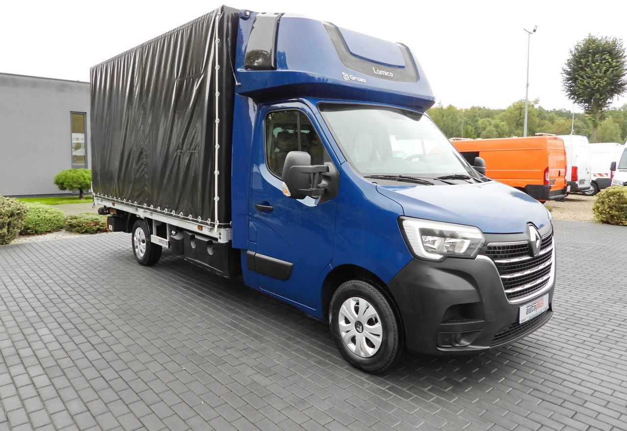 RENAULT MASTER TARPAULIN LIFT 8 PALLETS WEBASTO CRUISE CONTROL LED LIGHTS AIR CONDITIONING 165HP - Брезентов бус: снимка 4 RENAULT MASTER TARPAULIN LIFT 8 PALLETS WEBASTO CRUISE CONTROL LED LIGHTS AIR CONDITIONING 165HP - Брезентов бус: снимка 4