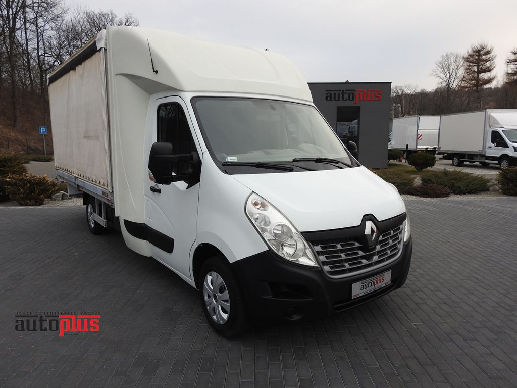 Renault MASTER PRITSCHE PLANE 8 PALET A/C TEMPOMAT - Брезентов бус, Бус с двойна кабина: снимка 1 Renault MASTER PRITSCHE PLANE 8 PALET A/C TEMPOMAT - Брезентов бус, Бус с двойна кабина: снимка 1