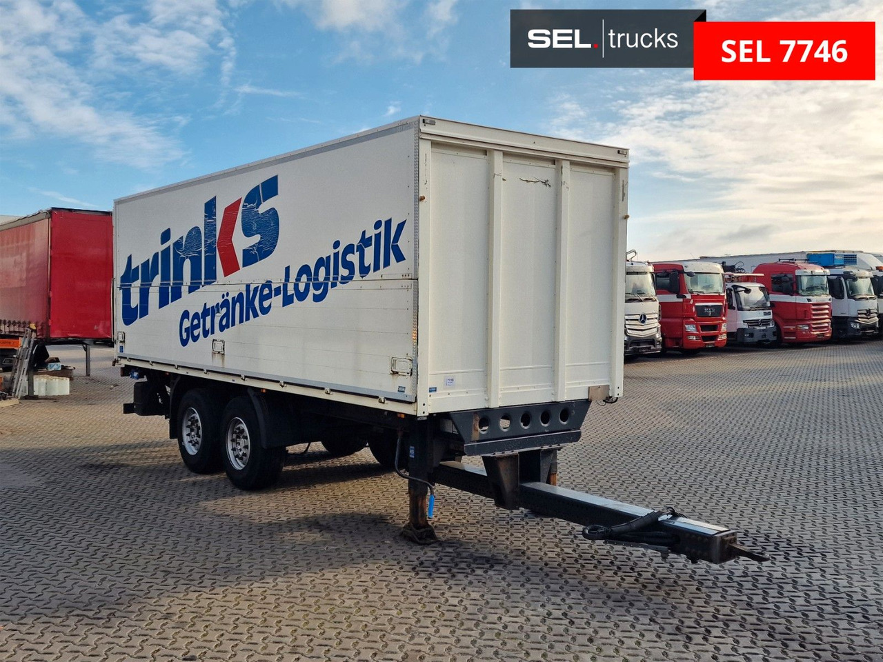 Böse BTA 7.3 / Ladebordwand / 2 Achsen - Tandem - За напитки ремарке: снимка 3 Böse BTA 7.3 / Ladebordwand / 2 Achsen - Tandem - За напитки ремарке: снимка 3