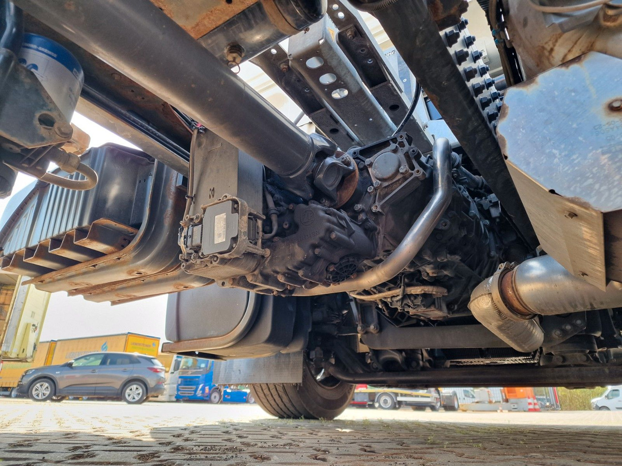 Контейнеровоз/ Сменна каросерия камион DAF XF 460 FAN / Intarder / Lenkachse / Standklima: снимка 11