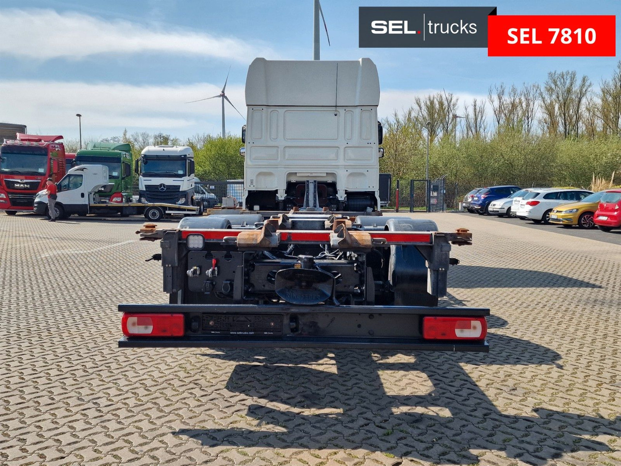 Контейнеровоз/ Сменна каросерия камион DAF XF 460 FAN / Intarder / Lenkachse / Standklima: снимка 6