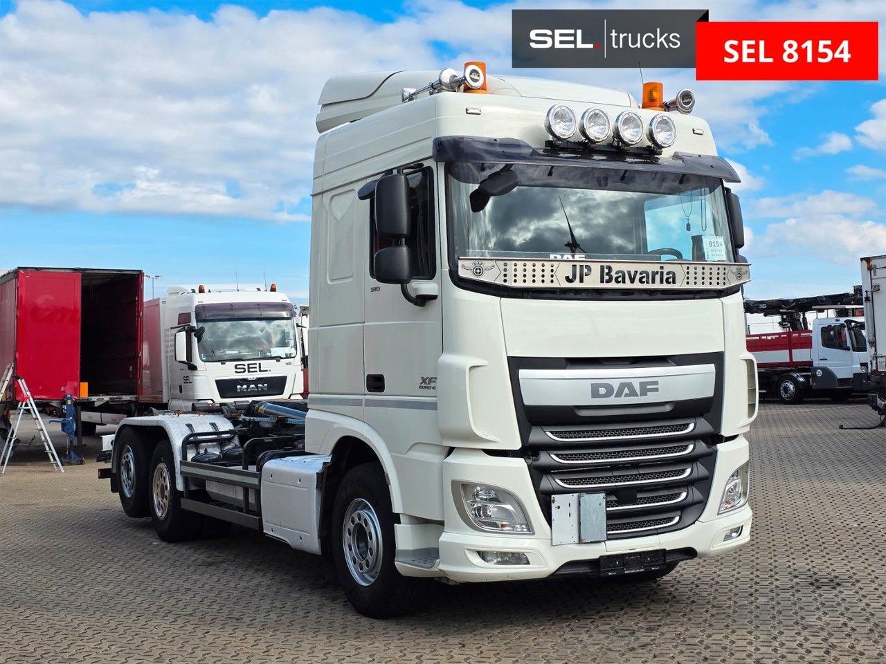 DAF XF 510 FAN / ZF Intarder / Lenk-Liftachse - Мултилифт с кука камион: снимка 3 DAF XF 510 FAN / ZF Intarder / Lenk-Liftachse - Мултилифт с кука камион: снимка 3