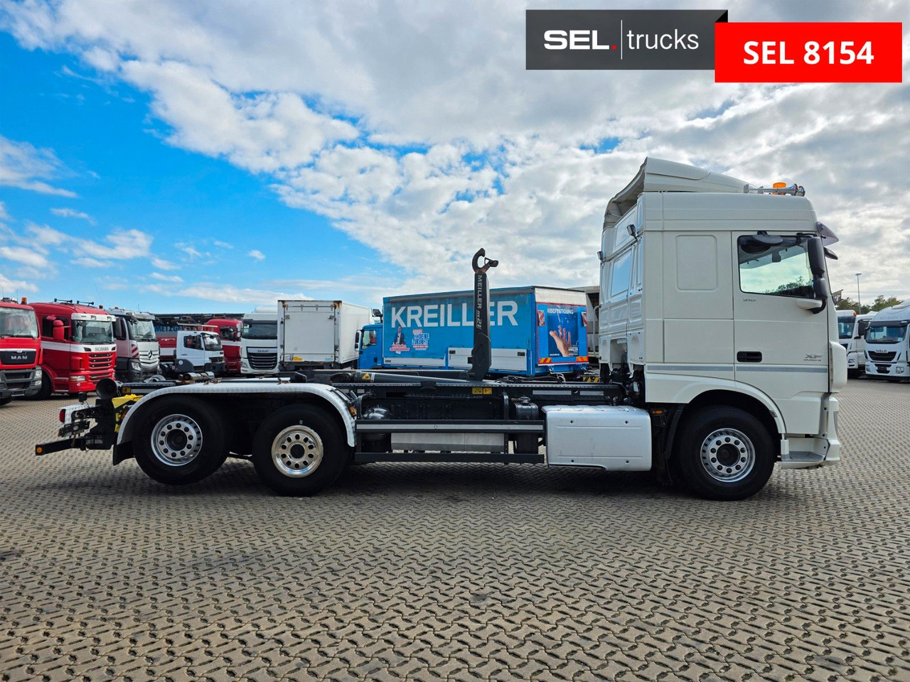 DAF XF 510 FAN / ZF Intarder / Lenk-Liftachse - Мултилифт с кука камион: снимка 4 DAF XF 510 FAN / ZF Intarder / Lenk-Liftachse - Мултилифт с кука камион: снимка 4