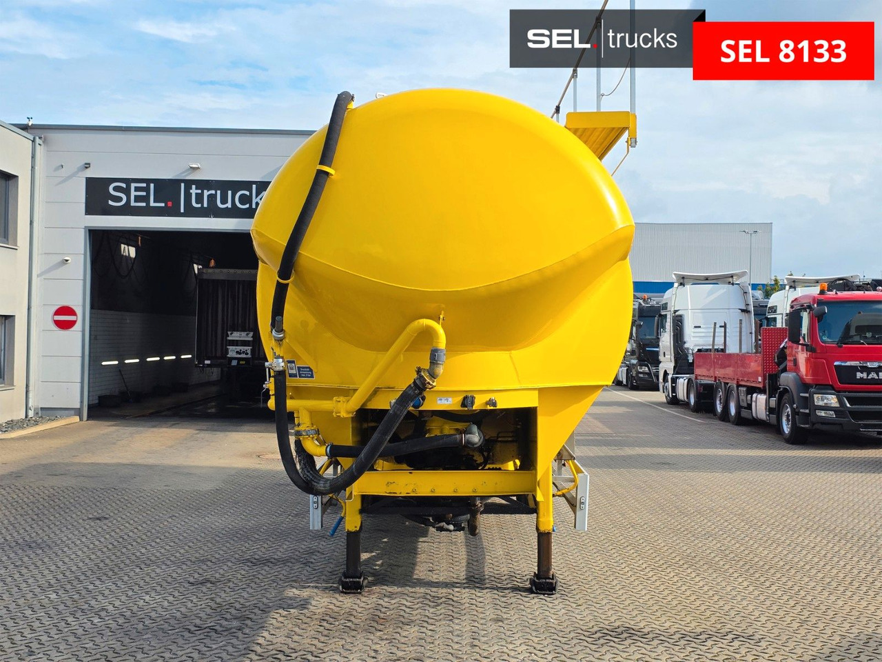 Feldbinder EUT 58.2 / 58 m3 - Цистерна за насипни товари: снимка 2 Feldbinder EUT 58.2 / 58 m3 - Цистерна за насипни товари: снимка 2