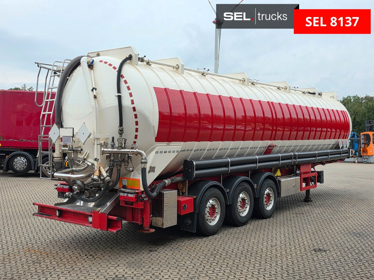 Feldbinder KIP 60.3 / Saug Druck / 60.000 l / ADR AT - Цистерна за насипни товари: снимка 5 Feldbinder KIP 60.3 / Saug Druck / 60.000 l / ADR AT - Цистерна за насипни товари: снимка 5