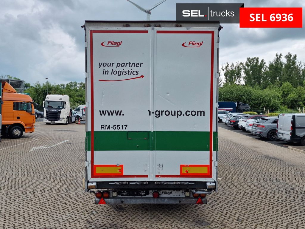 Брезентово полуремарке Fliegl SZS01 / Hubdach / Jumbo: снимка 6