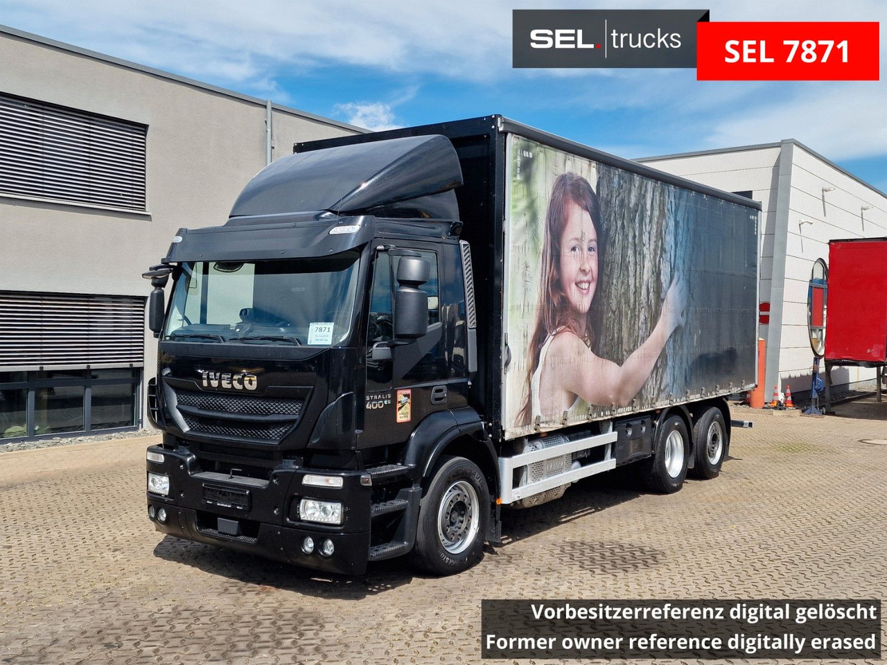 Iveco Stralis 400 / Staplerhalterung / Lenk-Liftachse - Камион с брезент: снимка 1 Iveco Stralis 400 / Staplerhalterung / Lenk-Liftachse - Камион с брезент: снимка 1