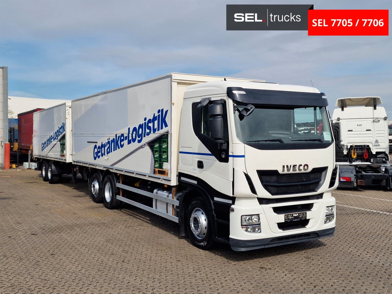 Iveco Stralis 420 / Intarder / Ldbw / Lenkachse - За напитки камион: снимка 3 Iveco Stralis 420 / Intarder / Ldbw / Lenkachse - За напитки камион: снимка 3
