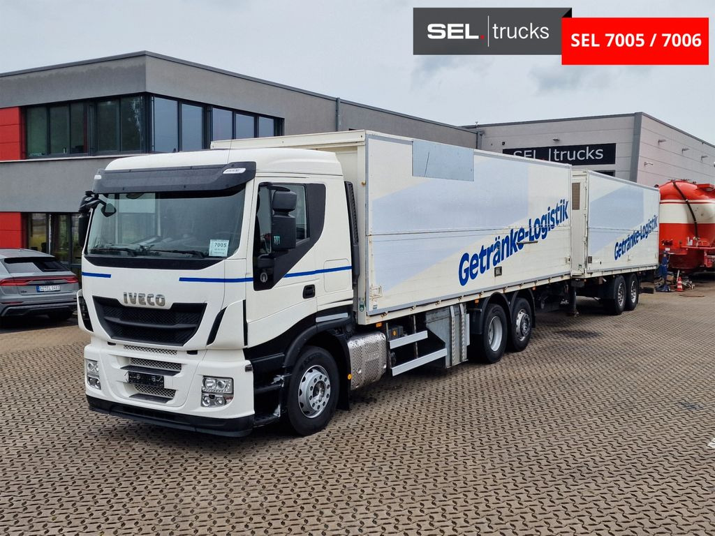 Iveco Stralis 420 / Intarder / Ldbw / Lenkachse - За напитки камион: снимка 1 Iveco Stralis 420 / Intarder / Ldbw / Lenkachse - За напитки камион: снимка 1