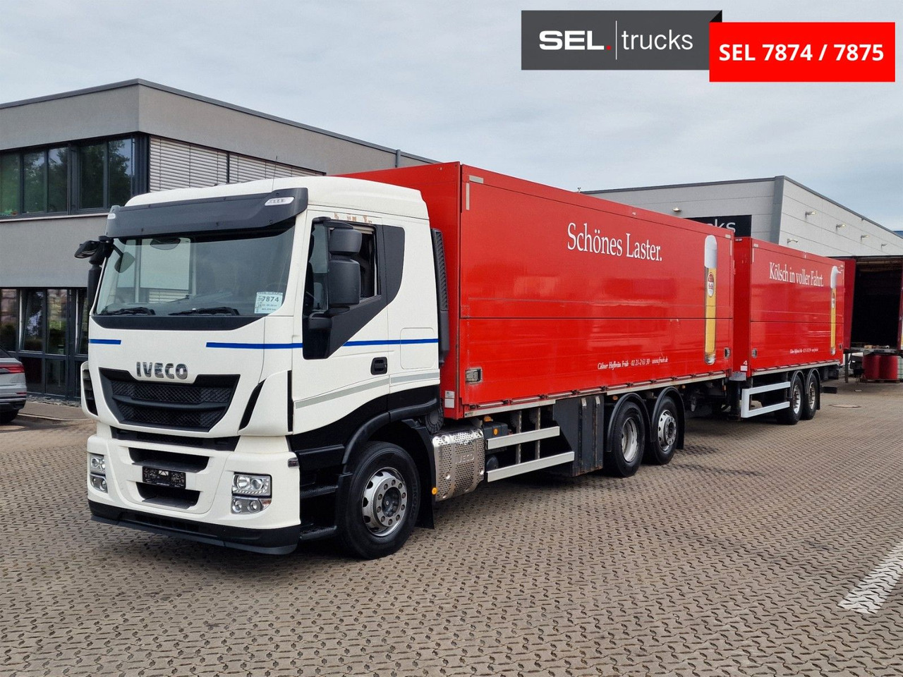 Iveco Stralis 420 / Ladebordwand / Lenkachse /Liftache - За напитки камион: снимка 1 Iveco Stralis 420 / Ladebordwand / Lenkachse /Liftache - За напитки камион: снимка 1