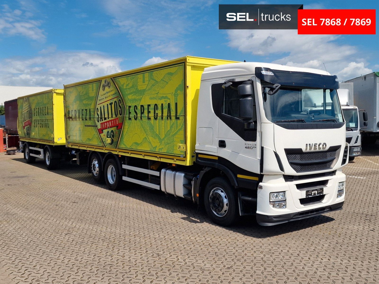 Iveco Stralis 420 / Ldbw / Lenkachse (KOMPLETT) - За напитки камион: снимка 3 Iveco Stralis 420 / Ldbw / Lenkachse (KOMPLETT) - За напитки камион: снимка 3