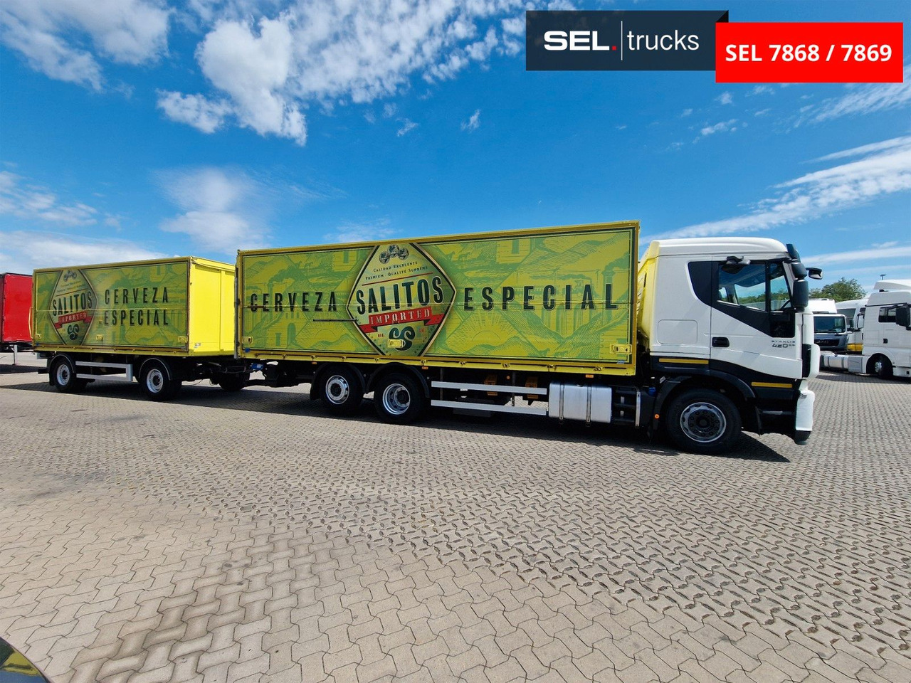 Iveco Stralis 420 / Ldbw / Lenkachse (KOMPLETT) - За напитки камион: снимка 4 Iveco Stralis 420 / Ldbw / Lenkachse (KOMPLETT) - За напитки камион: снимка 4