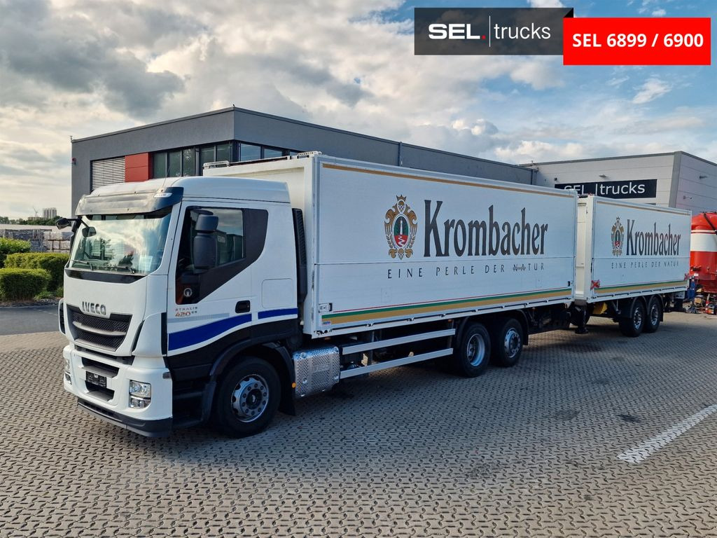 Iveco Stralis 420 / ZF Intarder / Ldbw / Lenkachse - За напитки камион: снимка 1 Iveco Stralis 420 / ZF Intarder / Ldbw / Lenkachse - За напитки камион: снимка 1
