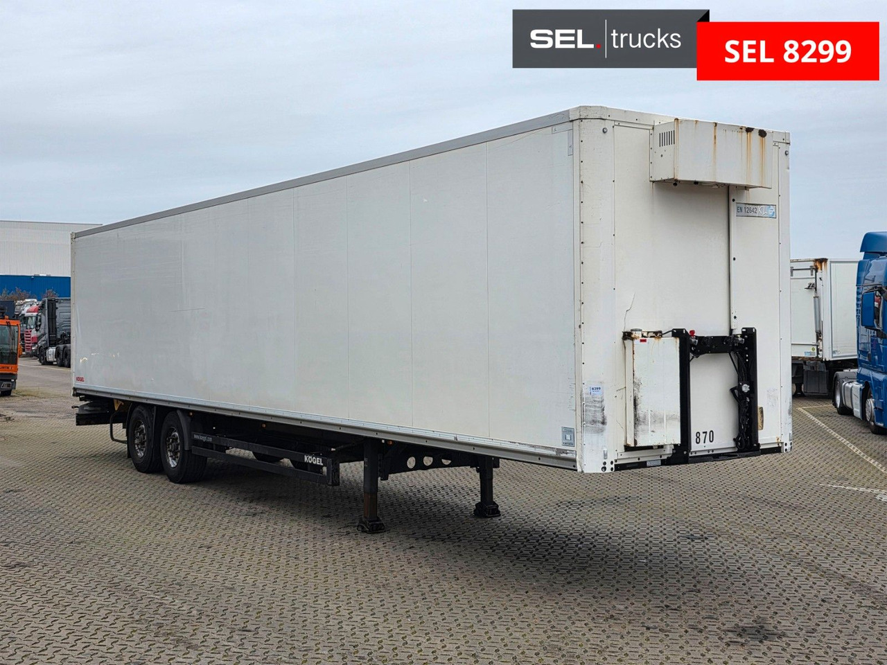 Kögel S18 / Rolltor / Doppelstock / Alubalken - Затворена каросерия полуремарке: снимка 4 Kögel S18 / Rolltor / Doppelstock / Alubalken - Затворена каросерия полуремарке: снимка 4