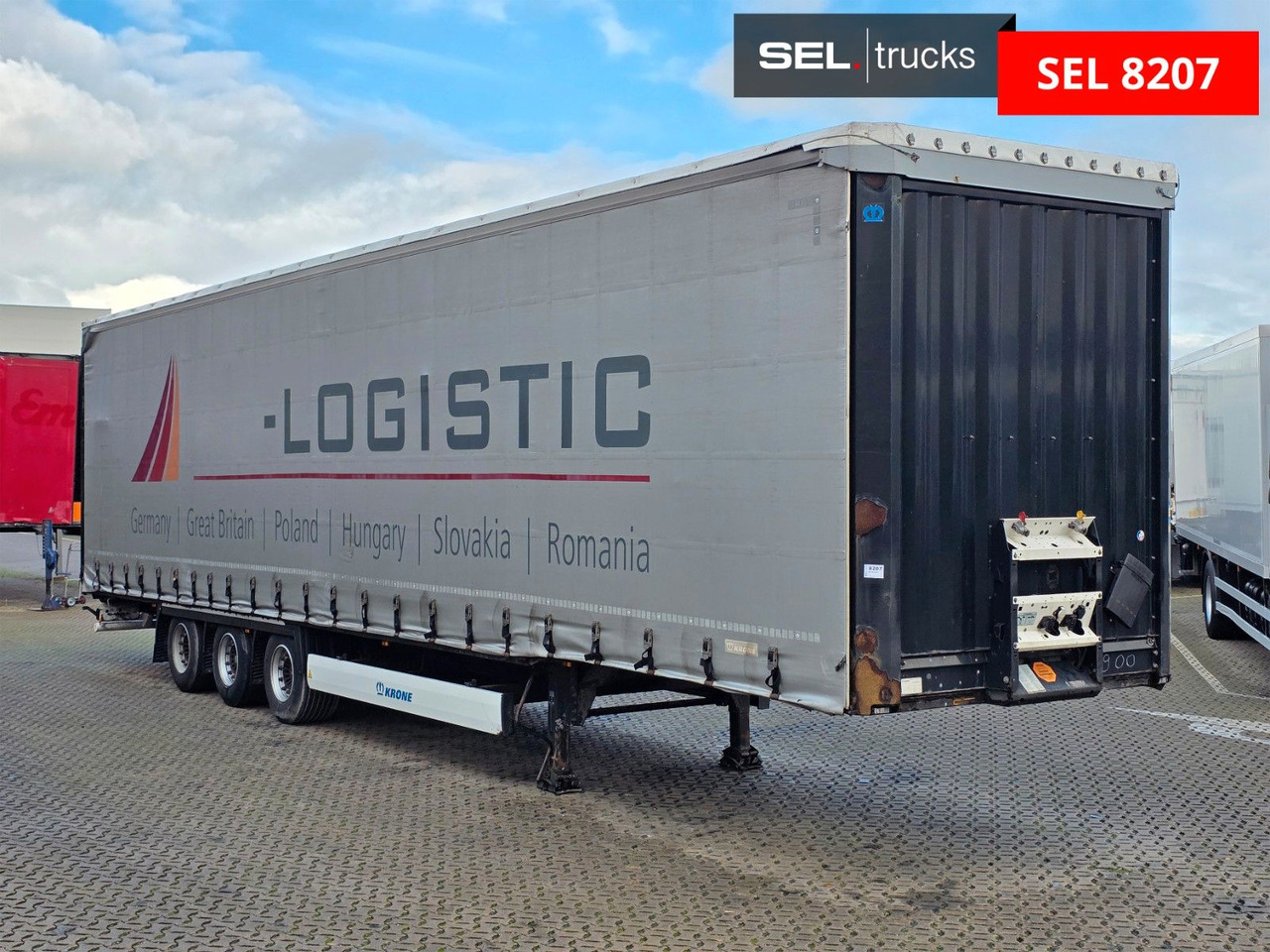 Krone SD / Hubdach / EDSCHA / Liftachse - Брезентово полуремарке: снимка 3 Krone SD / Hubdach / EDSCHA / Liftachse - Брезентово полуремарке: снимка 3