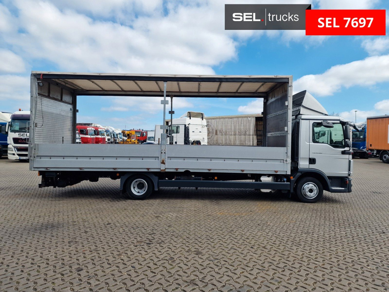 MAN TGL 8.180 4x2 BL / Ladebordwand - Брезентов бус: снимка 4 MAN TGL 8.180 4x2 BL / Ladebordwand - Брезентов бус: снимка 4