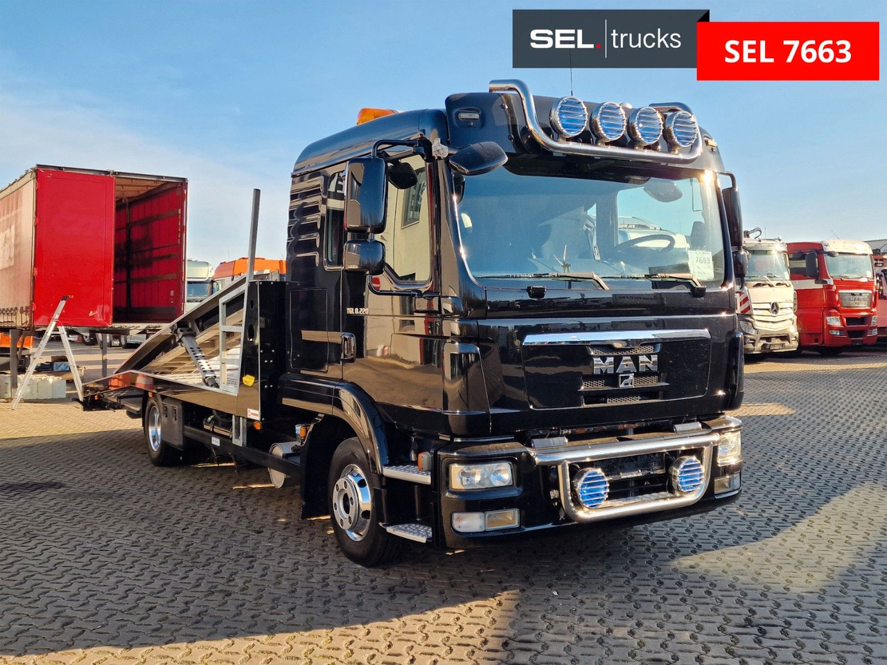 MAN TGL 8.220 4X2 BL / Xenon / Alu-Felgen - Автовоз камион: снимка 3 MAN TGL 8.220 4X2 BL / Xenon / Alu-Felgen - Автовоз камион: снимка 3