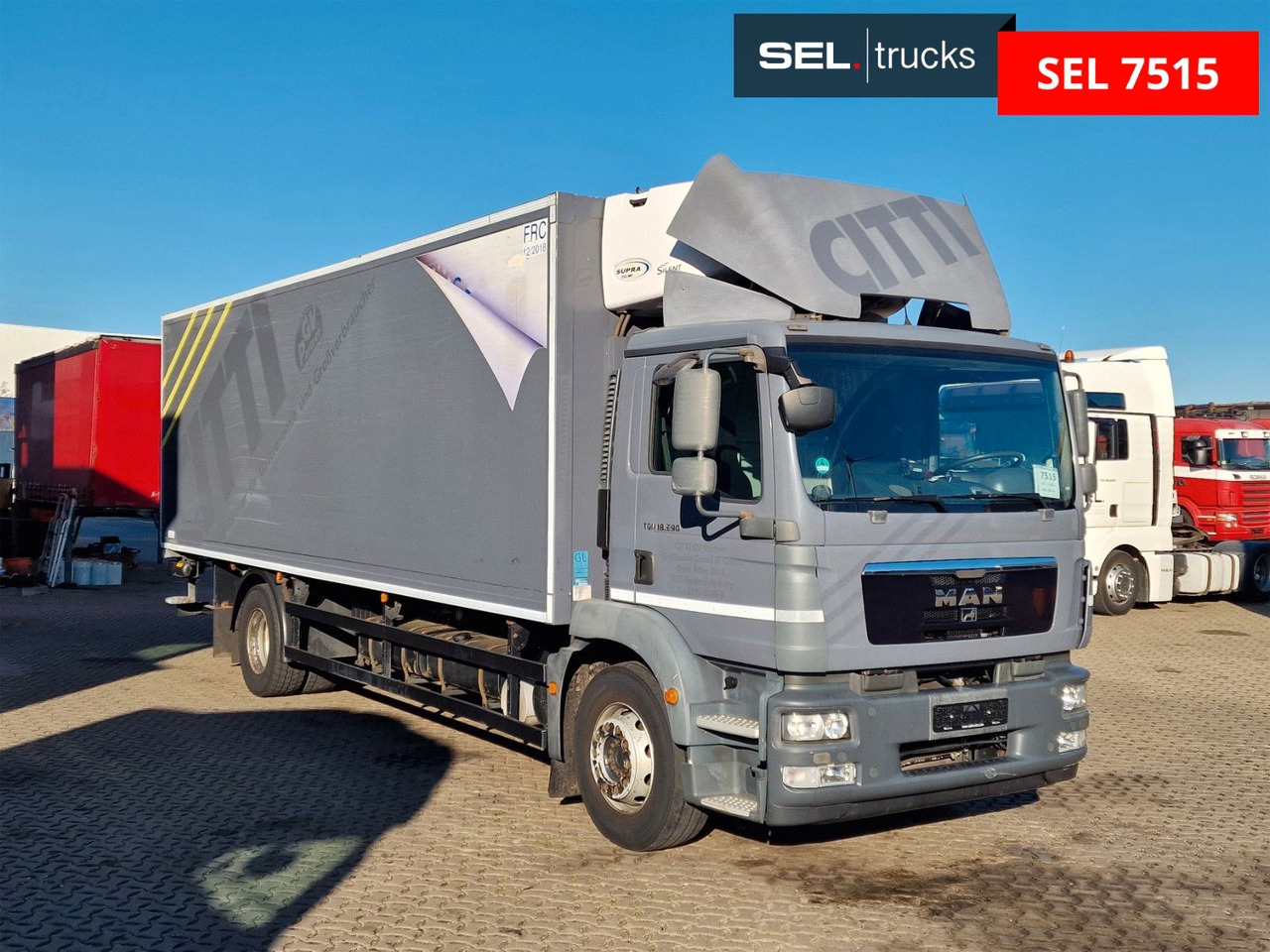 MAN TGM 18.290 4X2 LL / Ladebordwand / 2 Tanks - Рефрижератор камион: снимка 3 MAN TGM 18.290 4X2 LL / Ladebordwand / 2 Tanks - Рефрижератор камион: снимка 3