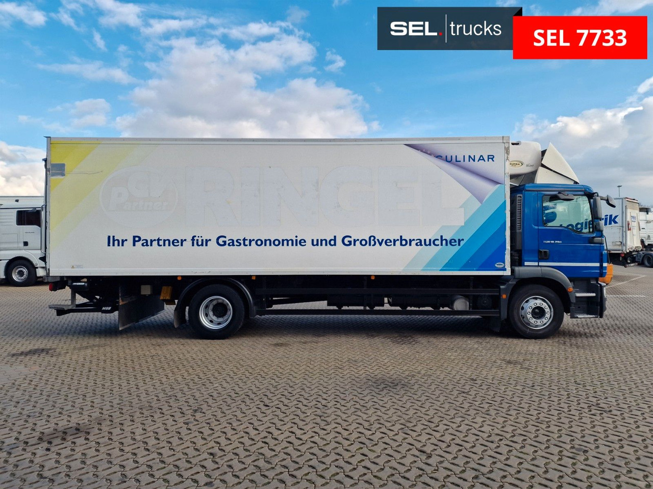 MAN TGM 18.290 4X2 LL / Ladebordwand - Рефрижератор камион: снимка 4 MAN TGM 18.290 4X2 LL / Ladebordwand - Рефрижератор камион: снимка 4