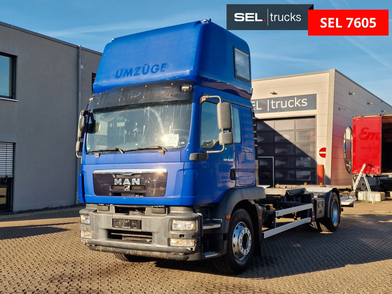 MAN TGM 18.340 4X2 LL / Ladebordwand / 3 Betten - Контейнеровоз/ Сменна каросерия камион: снимка 1 MAN TGM 18.340 4X2 LL / Ladebordwand / 3 Betten - Контейнеровоз/ Сменна каросерия камион: снимка 1