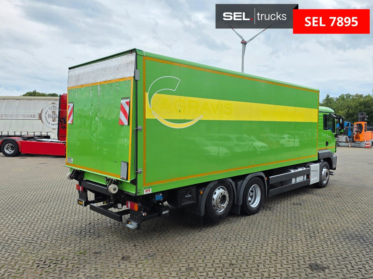 MAN TGS 26.400 6X2-4 LL / Ldbw / ADR AT / Lenkachse - Камион фургон: снимка 5 MAN TGS 26.400 6X2-4 LL / Ldbw / ADR AT / Lenkachse - Камион фургон: снимка 5