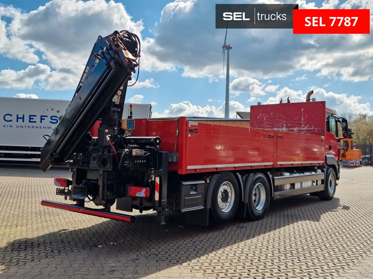 MAN TGS 26.440 6X2-2 LL /Atlas 190 / Fernbedienung. - Камион с кран: снимка 5 MAN TGS 26.440 6X2-2 LL /Atlas 190 / Fernbedienung. - Камион с кран: снимка 5