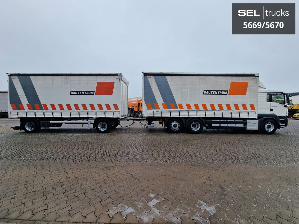 MAN TGS 26.440/Lenkachse/Staplerhaltrng./ KOMPLETT!! - Камион с брезент: снимка 5 MAN TGS 26.440/Lenkachse/Staplerhaltrng./ KOMPLETT!! - Камион с брезент: снимка 5