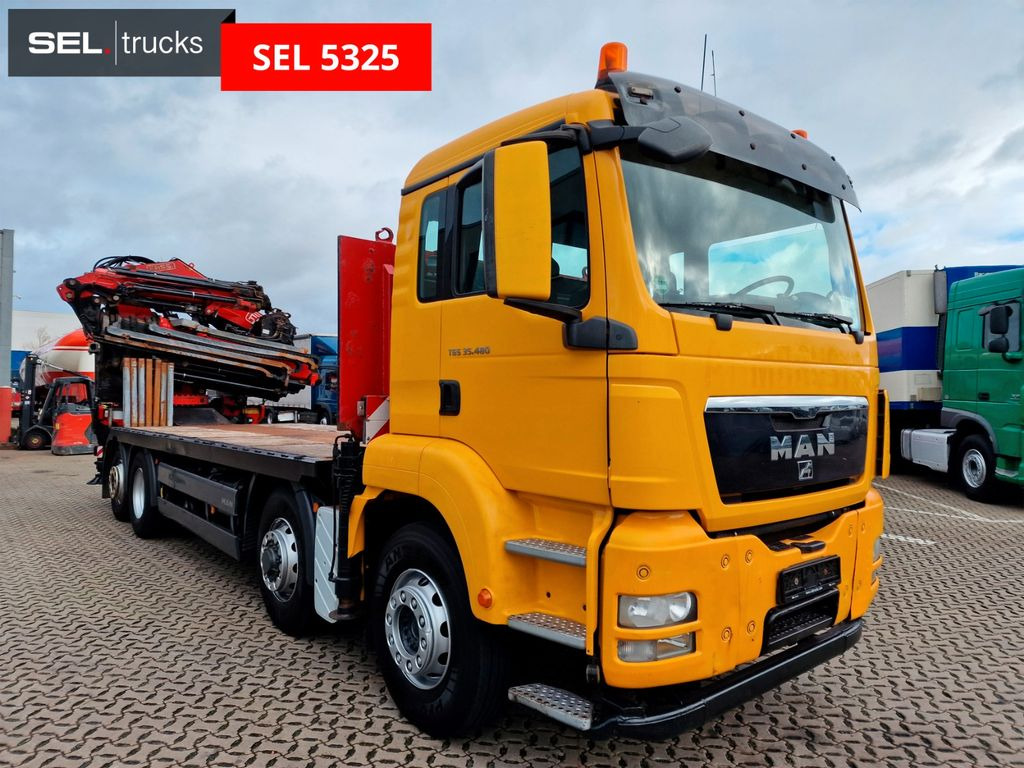 MAN TGS 35.480 8X4H-6 BL / Intarder / FASSI F560 MAN TGS 35.480 8X4H-6 BL / Intarder / FASSI F560 - Камион с кран: снимка 3 MAN TGS 35.480 8X4H-6 BL / Intarder / FASSI F560 MAN TGS 35.480 8X4H-6 BL / Intarder / FASSI F560 - Камион с кран: снимка 3