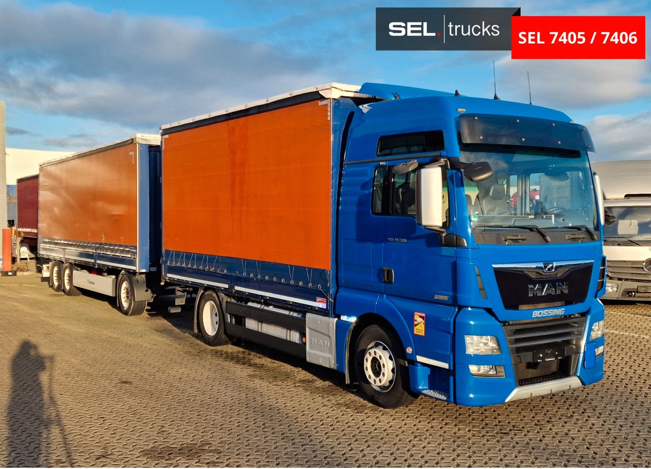 MAN TGX 18.580 4X2 LL/ Intarder/Aluklappen/Durchlade - Камион с брезент: снимка 4 MAN TGX 18.580 4X2 LL/ Intarder/Aluklappen/Durchlade - Камион с брезент: снимка 4