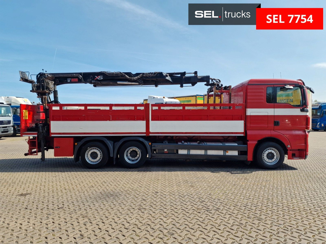 MAN TGX 26.400 6x2-2 BL/ Intarder / HIAB / Lenkachse - Камион с кран: снимка 4 MAN TGX 26.400 6x2-2 BL/ Intarder / HIAB / Lenkachse - Камион с кран: снимка 4