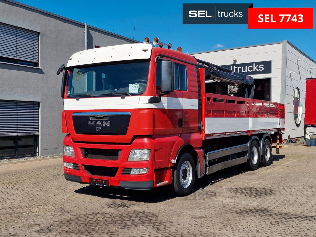 MAN TGX 26.400 6x2-2 BL / Intarder / HIAB /Lenkachse - Камион с кран: снимка 1 MAN TGX 26.400 6x2-2 BL / Intarder / HIAB /Lenkachse - Камион с кран: снимка 1
