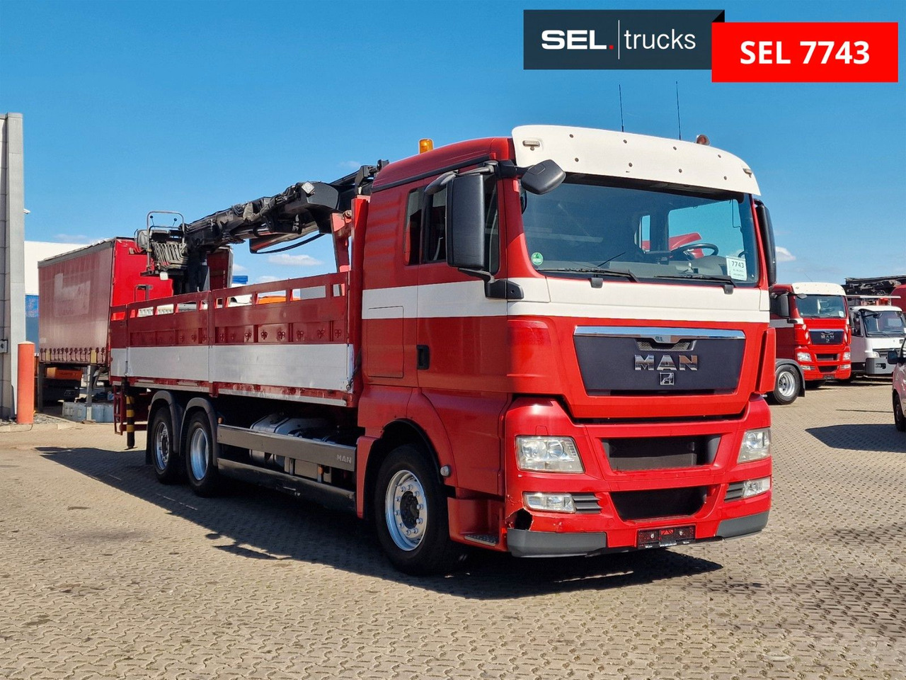 MAN TGX 26.400 6x2-2 BL / Intarder / HIAB /Lenkachse - Камион с кран: снимка 3 MAN TGX 26.400 6x2-2 BL / Intarder / HIAB /Lenkachse - Камион с кран: снимка 3