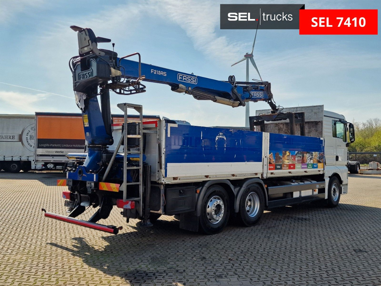 MAN TGX 26.440 6X2-2 LL /Intarder /Fassi /Lenkachse - Камион с кран: снимка 5 MAN TGX 26.440 6X2-2 LL /Intarder /Fassi /Lenkachse - Камион с кран: снимка 5