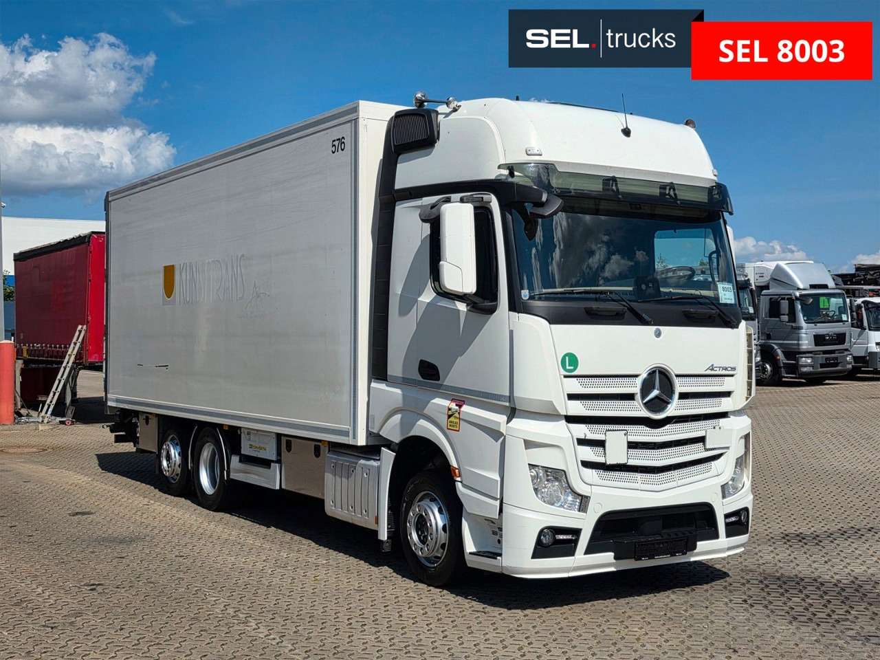 Mercedes-Benz Actros 2543 /Retarder/Ldbw/Konvekta/Lenkachse - Камион фургон: снимка 3 Mercedes-Benz Actros 2543 /Retarder/Ldbw/Konvekta/Lenkachse - Камион фургон: снимка 3