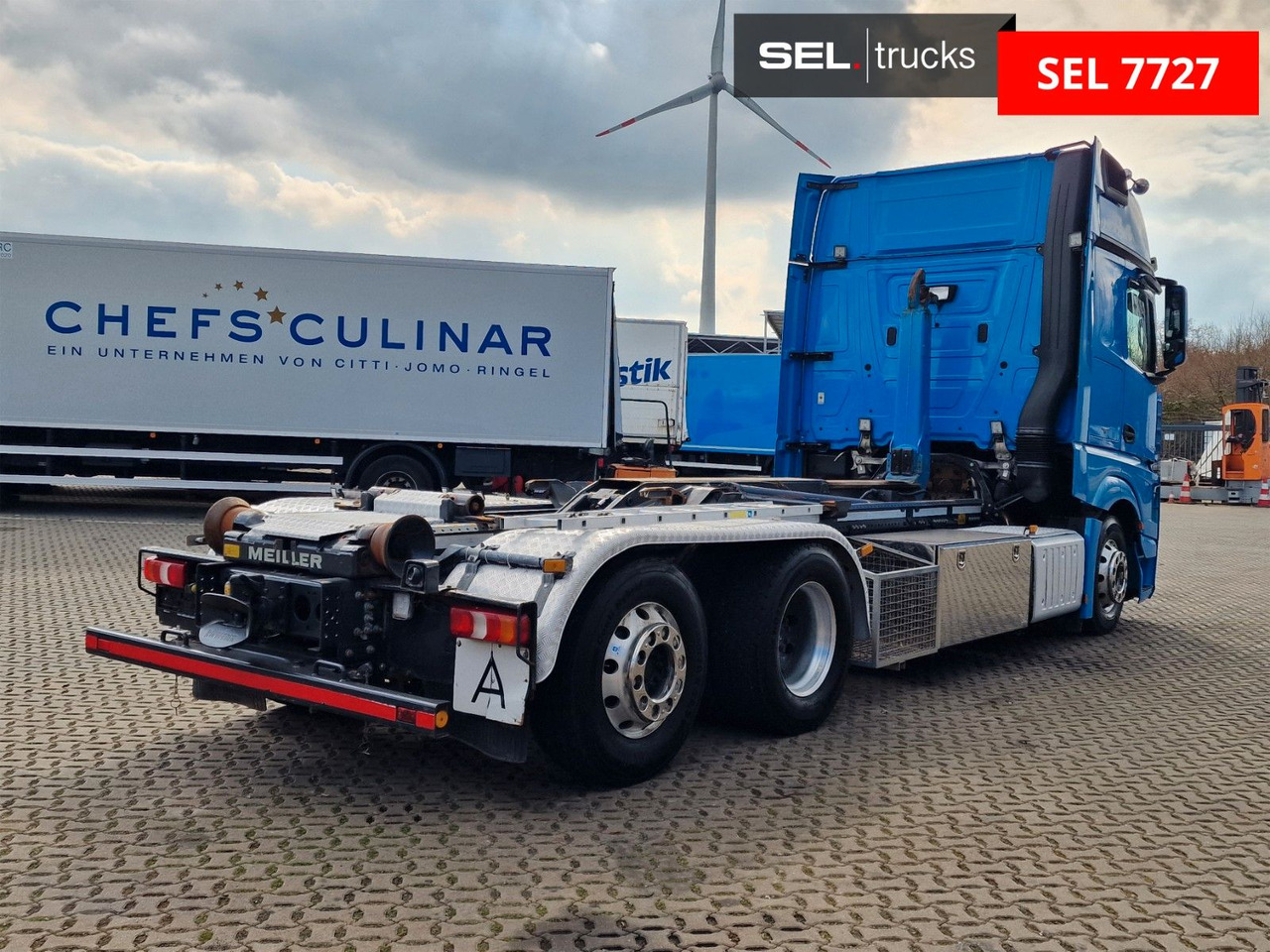 Mercedes-Benz Actros 2551 / Retarder / Standklima / Xenon - Мултилифт с кука камион: снимка 5 Mercedes-Benz Actros 2551 / Retarder / Standklima / Xenon - Мултилифт с кука камион: снимка 5