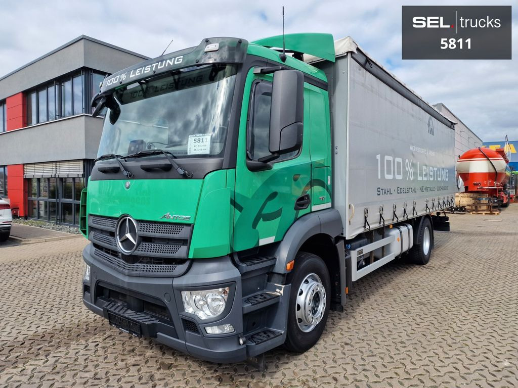 Mercedes-Benz Antos 1830L 4X2 Mercedes-Benz Antos 1830L 4X2 / ideal für Stahltransporte - Камион с брезент: снимка 2 Mercedes-Benz Antos 1830L 4X2 Mercedes-Benz Antos 1830L 4X2 / ideal für Stahltransporte - Камион с брезент: снимка 2