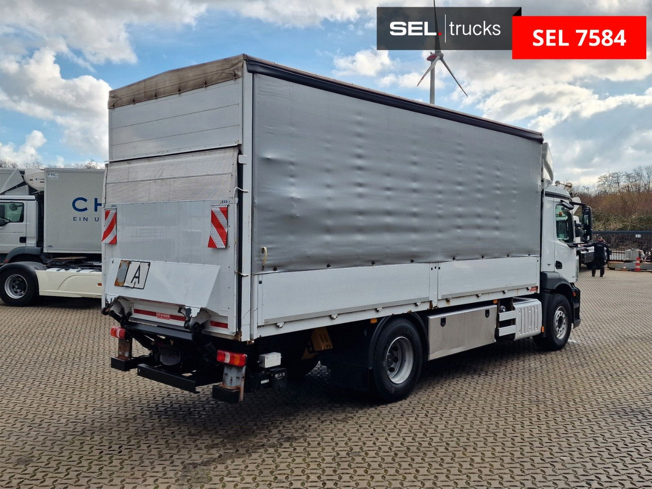 Mercedes-Benz Antos 1840 / Ladebordwand - Камион с брезент: снимка 5 Mercedes-Benz Antos 1840 / Ladebordwand - Камион с брезент: снимка 5