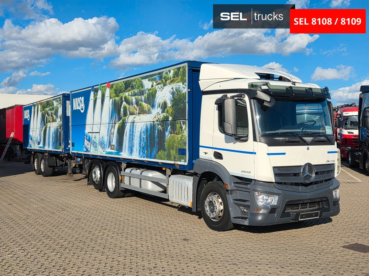 Mercedes-Benz Antos 2543 / Ldbw / Lenkachse / Liftachse - За напитки камион: снимка 3 Mercedes-Benz Antos 2543 / Ldbw / Lenkachse / Liftachse - За напитки камион: снимка 3