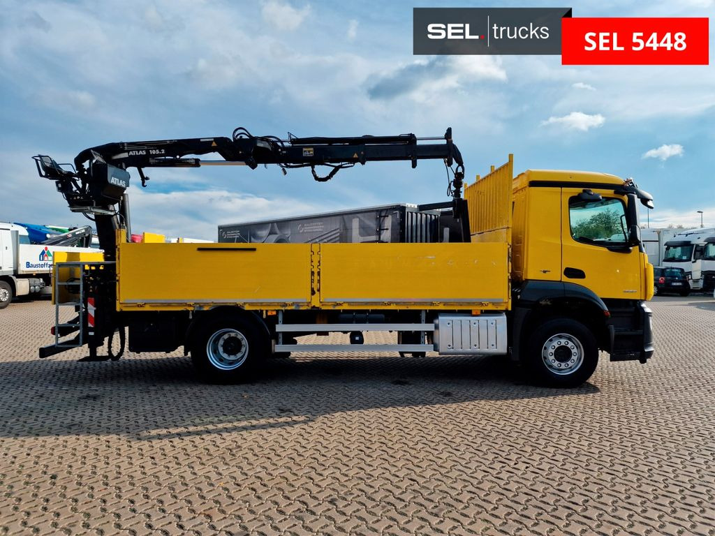 Mercedes-Benz Arocs 1830 / Atlas 105.2 - A2L / NEUE BATTERIEN - Камион с кран: снимка 4 Mercedes-Benz Arocs 1830 / Atlas 105.2 - A2L / NEUE BATTERIEN - Камион с кран: снимка 4