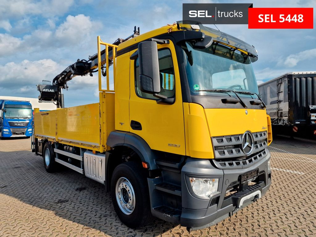 Mercedes-Benz Arocs 1830 / Atlas 105.2 - A2L / NEUE BATTERIEN - Камион с кран: снимка 3 Mercedes-Benz Arocs 1830 / Atlas 105.2 - A2L / NEUE BATTERIEN - Камион с кран: снимка 3