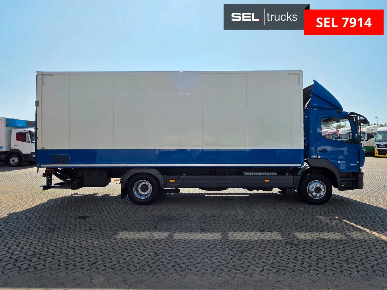 Mercedes-Benz Atego 1324 / Ladebordwand - Камион фургон: снимка 4 Mercedes-Benz Atego 1324 / Ladebordwand - Камион фургон: снимка 4